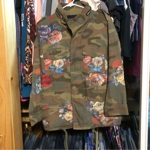 Small oversized army jacket
